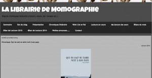 "Qui ne sait se taire nuit à son pays" sur La librairie de Momographie.