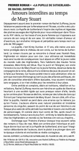 "La Pupille de Sutherland" dans Le Courrier du 15 février 2014.